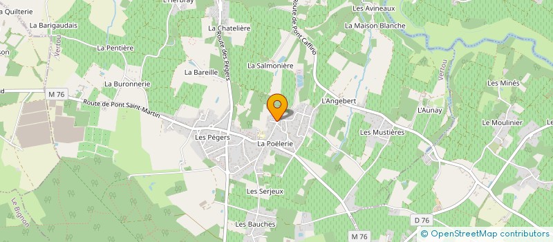 localisation de l'entreprise MADAME PATRICIA LE BAGOUSSE  VERTOU