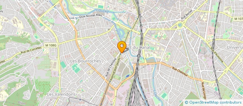 localisation de l'entreprise MADAME PATRICIA LE LAY  DIJON