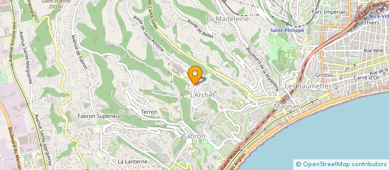 localisation de l'entreprise MADAME PATRICIA LEAL OLIVEIRA à NICE