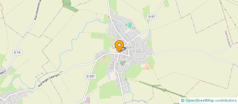 localisation de l'entreprise MADAME PATRICIA LEBLANC à SAINT-AUBERT
