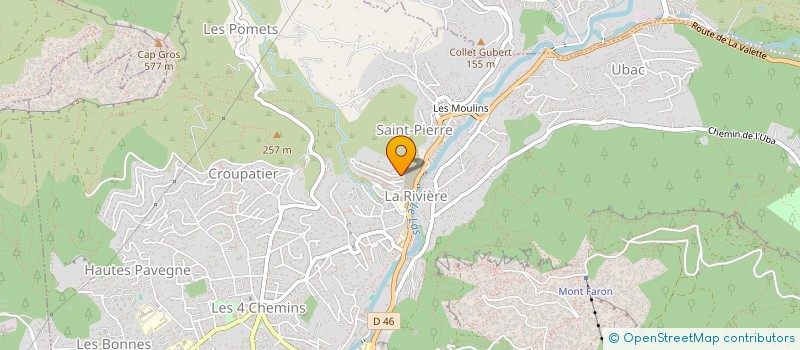 localisation de l'entreprise MADAME PATRICIA LEBLOND à TOULON