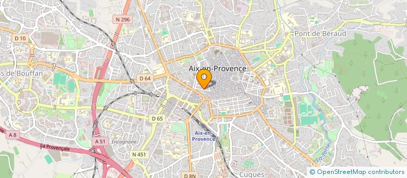 localisation de l'entreprise MADAME PATRICIA LEBRE  AIX-EN-PROVENCE