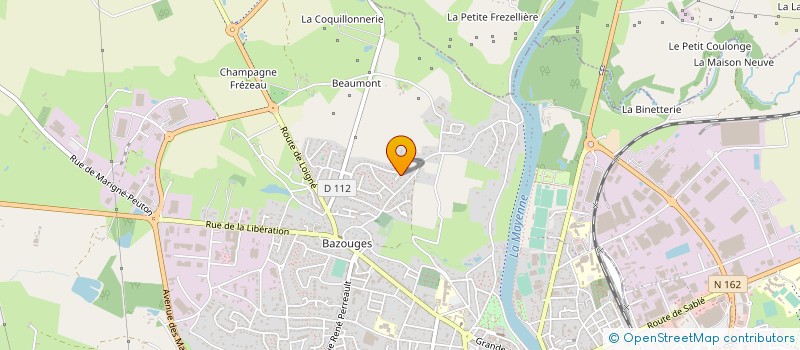 localisation de l'entreprise MADAME PATRICIA LECLERC à CHATEAU-GONTIER-SUR-MAYENNE