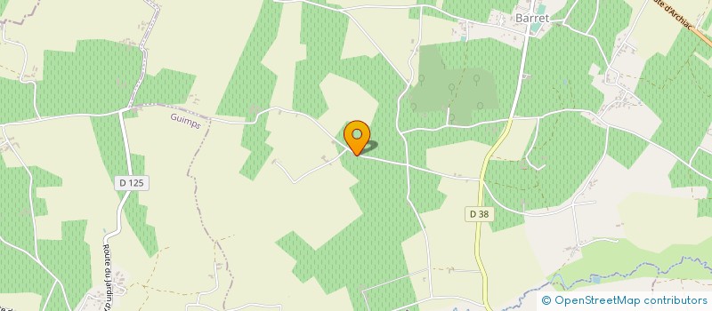 localisation de l'entreprise MADAME PATRICIA LECOMTE  BARRET