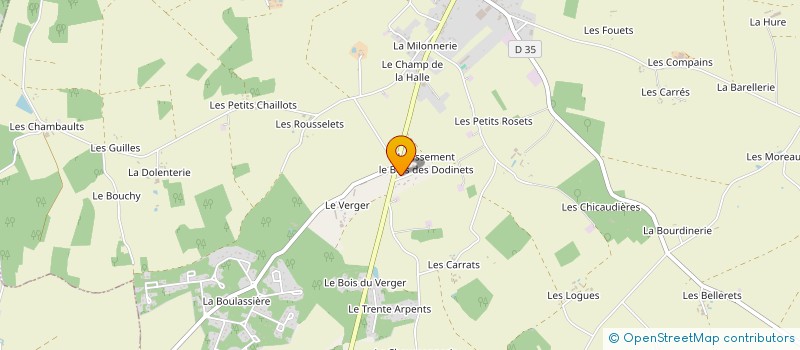 localisation de l'entreprise MADAME PATRICIA LECONTE à CHUELLES