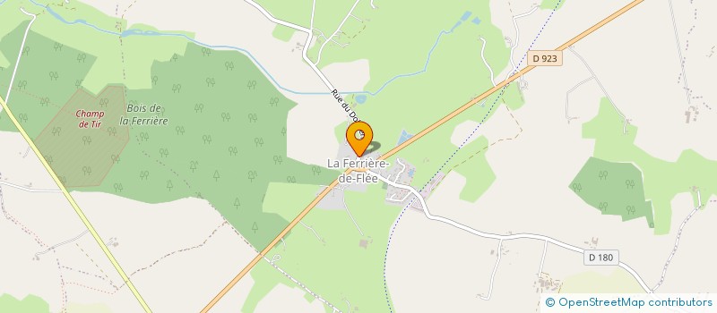 localisation de l'entreprise MADAME PATRICIA LEDUC  SEGRE-EN-ANJOU BLEU