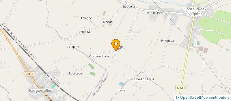 localisation de l'entreprise MADAME PATRICIA LELO RIBEIRO à GONTAUD-DE-NOGARET