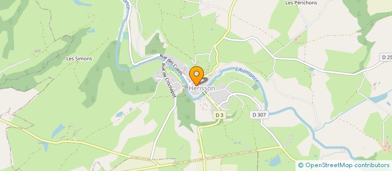 localisation de l'entreprise MADAME PATRICIA LEMAIRE à HERISSON