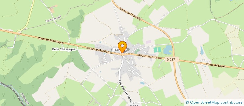 localisation de l'entreprise MADAME PATRICIA LEMAIRE  CHAMBLET