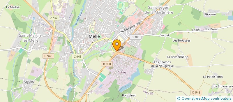 localisation de l'entreprise MADAME PATRICIA LEMAITRE  MELLE