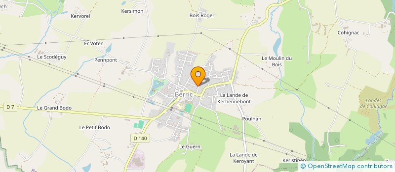 localisation de l'entreprise MADAME PATRICIA LEMAITRE  BERRIC