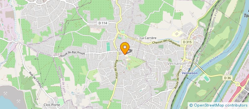 localisation de l'entreprise MADAME PATRICIA LEMERABET  CHARLY