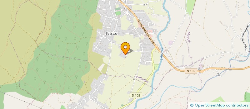 localisation de l'entreprise MADAME PATRICIA LEMIERE  LAVILLEDIEU