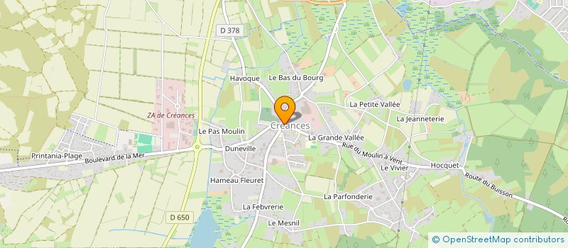 localisation de l'entreprise MADAME PATRICIA LEMOIS  CREANCES