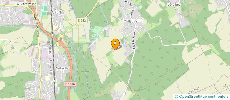 localisation de l'entreprise MADAME PATRICIA LENFANT  MOGNEVILLE