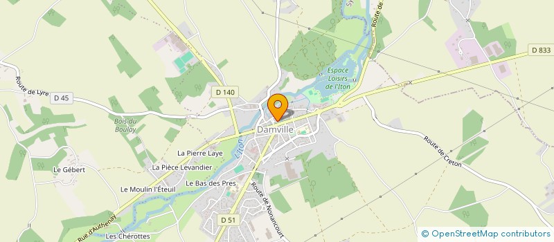 localisation de l'entreprise MADAME PATRICIA LEPATRON  MESNILS-SUR-ITON