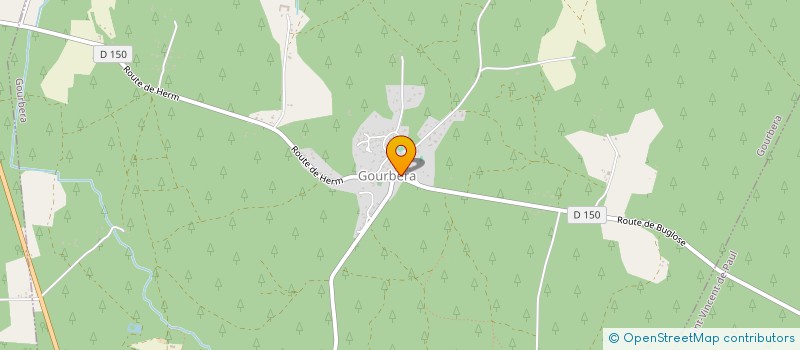 localisation de l'entreprise MADAME PATRICIA LEPLUMEY  GOURBERA