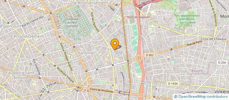 localisation de l'entreprise MADAME PATRICIA LEQUEN  PARIS