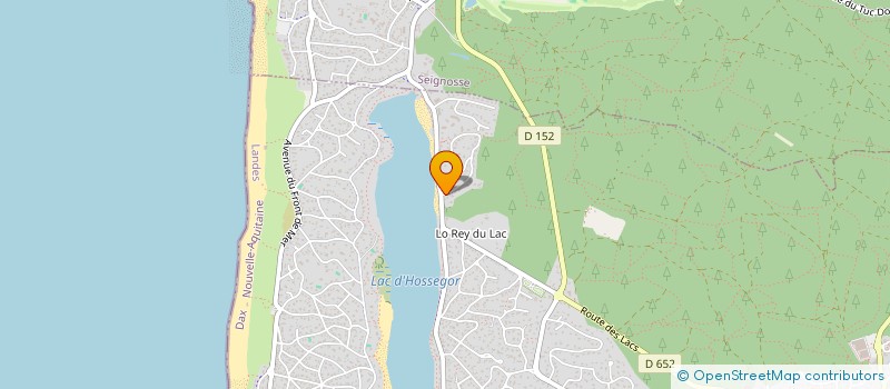 localisation de l'entreprise MADAME PATRICIA LEQUESNE  SOORTS-HOSSEGOR