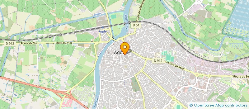 localisation de l'entreprise MADAME PATRICIA LESCOT  OLARGUES