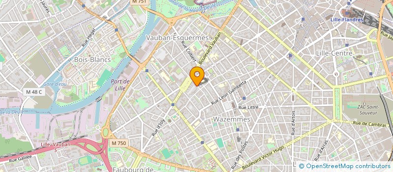 localisation de l'entreprise MADAME PATRICIA LESPAGNOL à LILLE