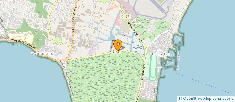 localisation de l'entreprise MADAME PATRICIA LEVASSEUR à HYERES