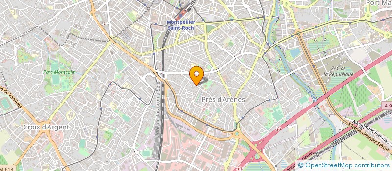 localisation de l'entreprise MADAME PATRICIA LEVASSEUR à MONTPELLIER
