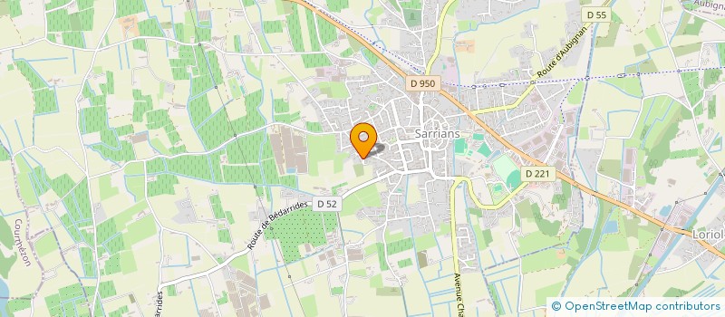 localisation de l'entreprise MADAME PATRICIA LEVY  SARRIANS