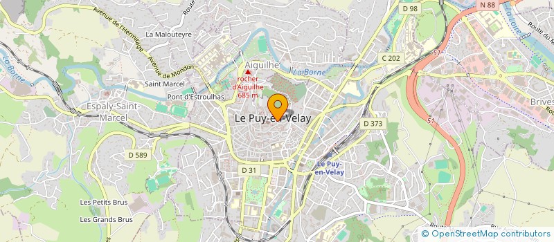 localisation de l'entreprise MADAME PATRICIA LEYRE à LE PUY-EN-VELAY