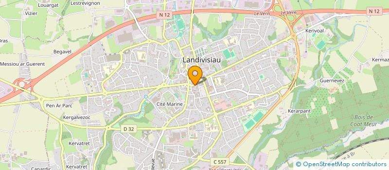 localisation de l'entreprise MADAME PATRICIA LICHOU à LANDIVISIAU