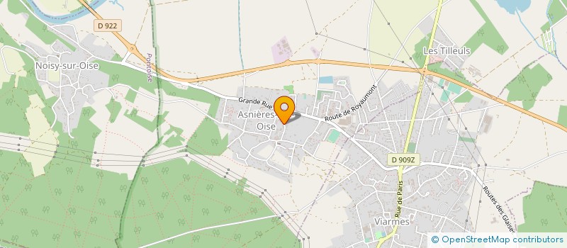 localisation de l'entreprise MADAME PATRICIA LIMA PANTOJA  ASNIERES-SUR-OISE