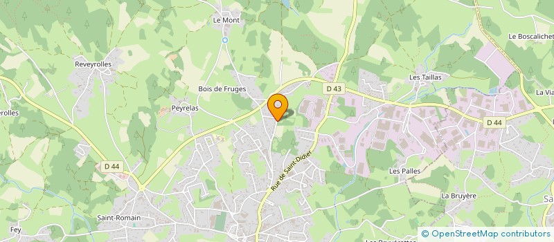 localisation de l'entreprise MADAME PATRICIA LIXI à SAINTE-SIGOLENE