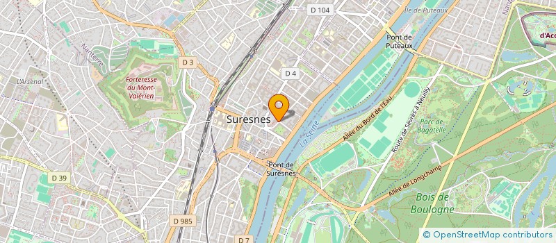 localisation de l'entreprise MADAME PATRICIA LOUAPRE à SURESNES