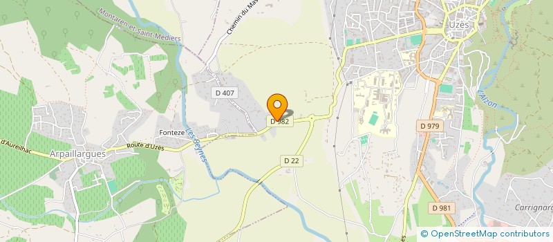 localisation de l'entreprise MADAME PATRICIA LOUIS à UZES
