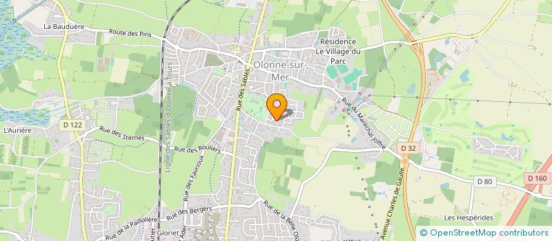 localisation de l'entreprise MADAME PATRICIA LOUIS à LES SABLES D'OLONNE