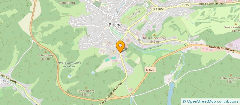 localisation de l'entreprise MADAME PATRICIA LOUX  BITCHE