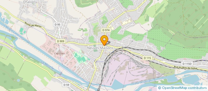 localisation de l'entreprise MADAME PATRICIA LOYAL  NEUVES-MAISONS