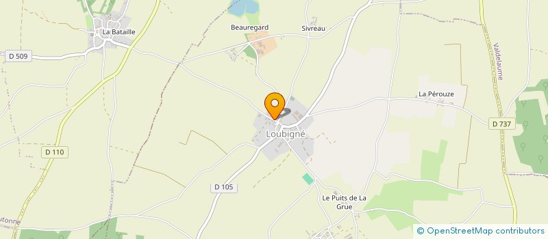 localisation de l'entreprise MADAME PATRICIA LUCQUIAUD à ALLOINAY