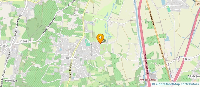 localisation de l'entreprise MADAME PATRICIA LUNVEN  LUCENAY