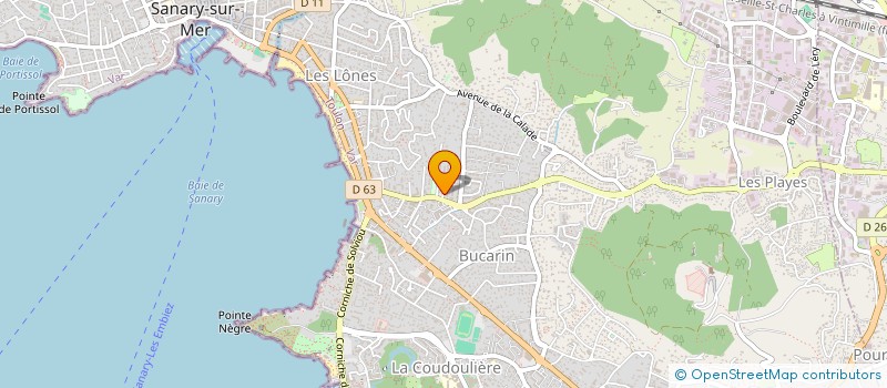 localisation de l'entreprise MADAME PATRICIA MACALUSO à SIX-FOURS-LES-PLAGES