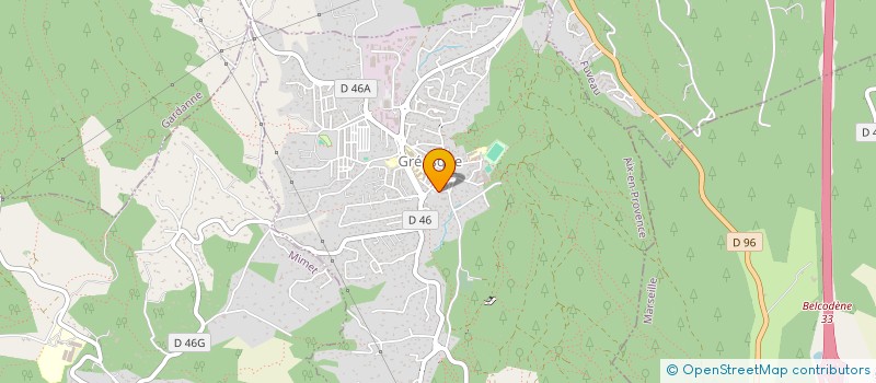 localisation de l'entreprise MADAME PATRICIA MACCARI  GREASQUE