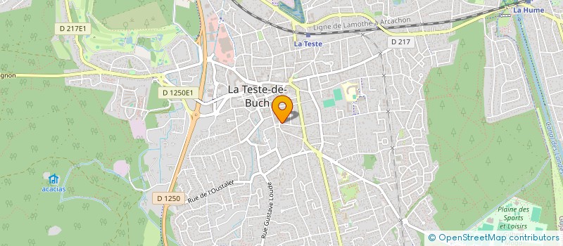 localisation de l'entreprise MADAME PATRICIA MACHENY  LA TESTE-DE-BUCH