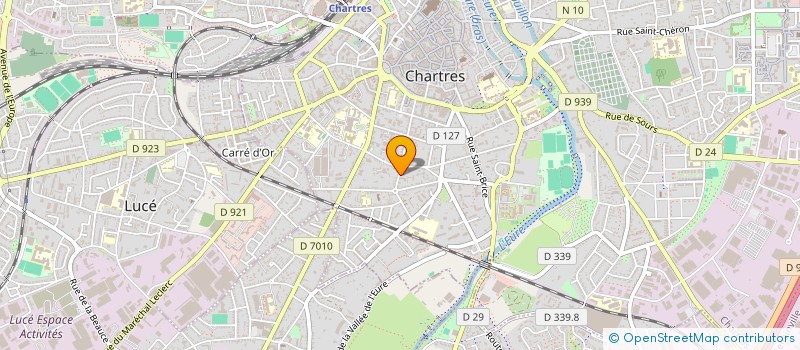 localisation de l'entreprise MADAME PATRICIA MADELAIN à CHARTRES