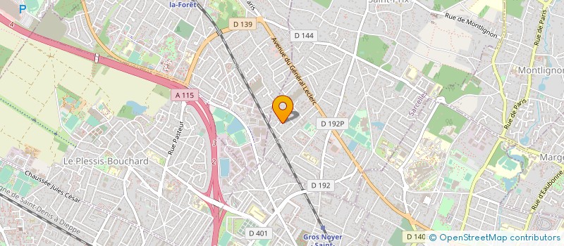 localisation de l'entreprise MADAME PATRICIA MAGNIER à SAINT-PRIX