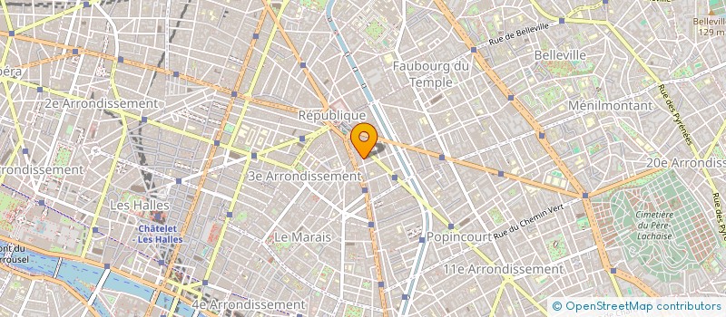localisation de l'entreprise MADAME PATRICIA MALET  PARIS