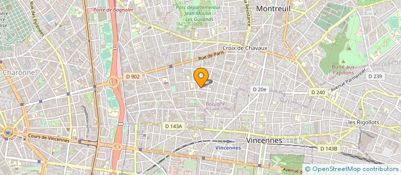 localisation de l'entreprise MADAME PATRICIA MALTESE à MONTREUIL