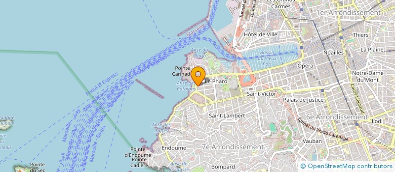 localisation de l'entreprise MADAME PATRICIA MANDRILE à MARSEILLE