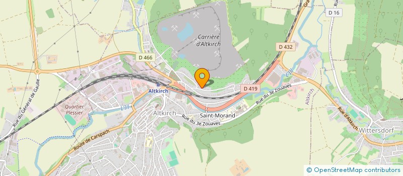 localisation de l'entreprise MADAME PATRICIA MANGIN à ALTKIRCH