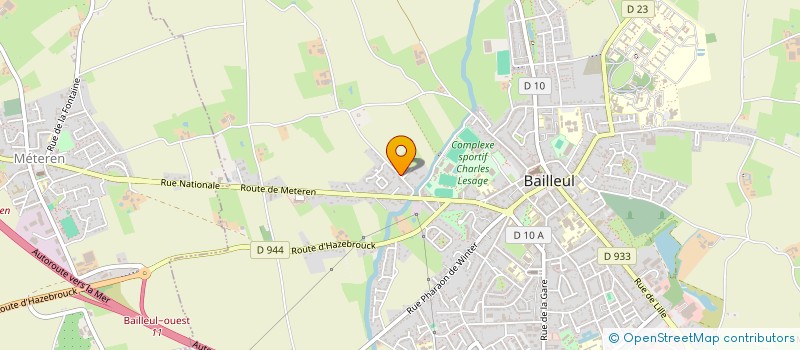 localisation de l'entreprise MADAME PATRICIA MANNECHEZ à BAILLEUL