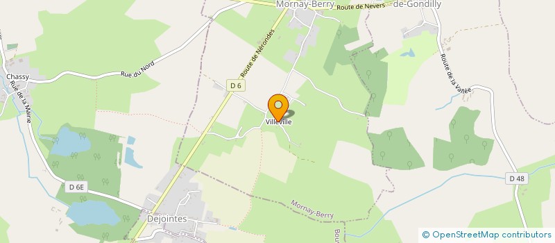 localisation de l'entreprise MADAME PATRICIA MANSUY  MORNAY-BERRY